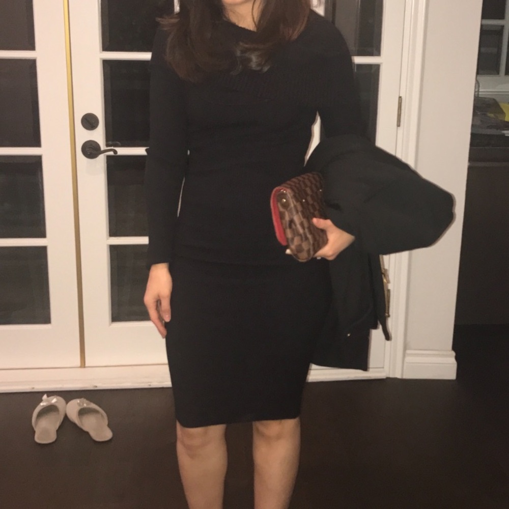 Black Bebe dress